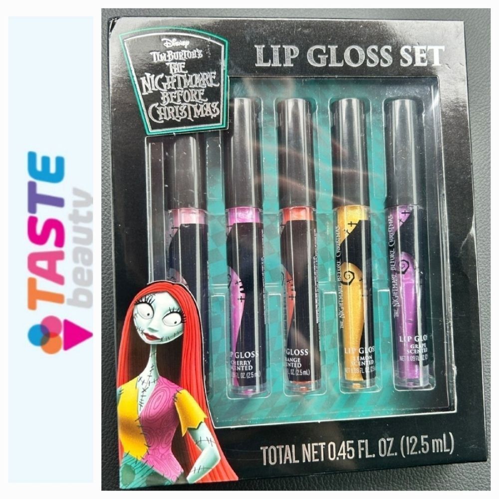 Taste Beauty X Disney The Night Before Christmas  Lip Gloss Set